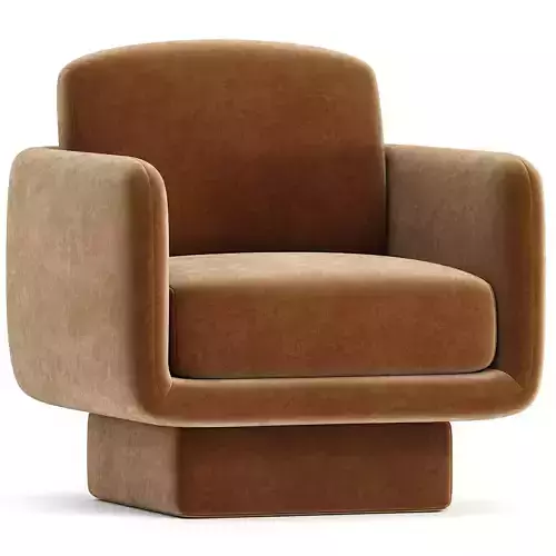 LILAS By Gallotti Radice armchair 3d model