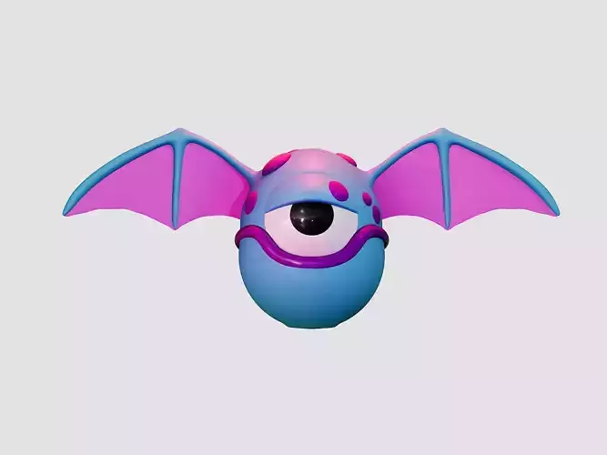 The egg easter with wings fantasy art Free 3D print model
