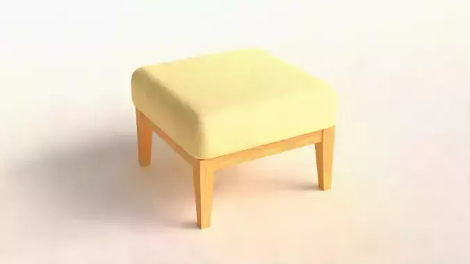 PBR Lowpoly Sofa Game Ready 