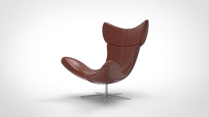 Imola armchair 3D model 3