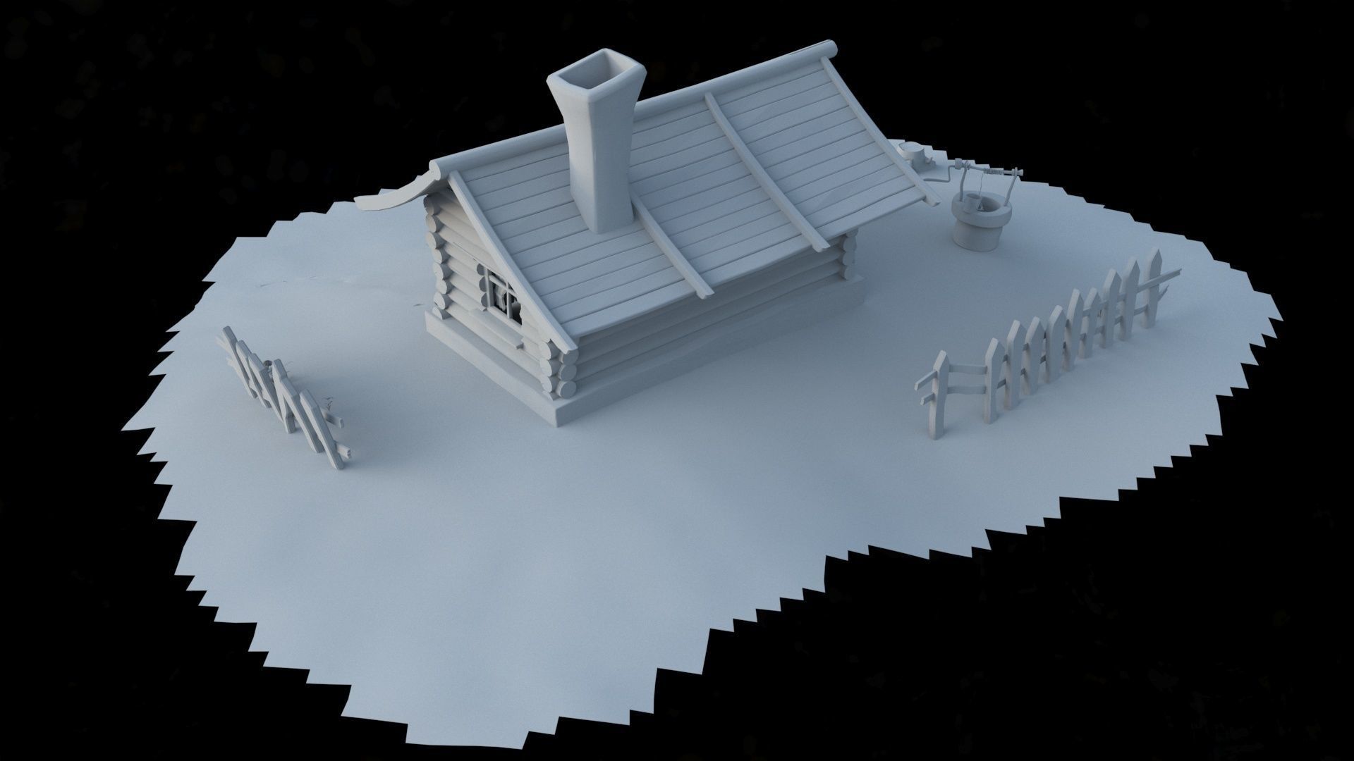 Fairy House 3D model_3