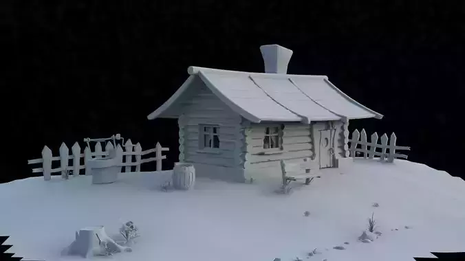 Fairy House 3D model