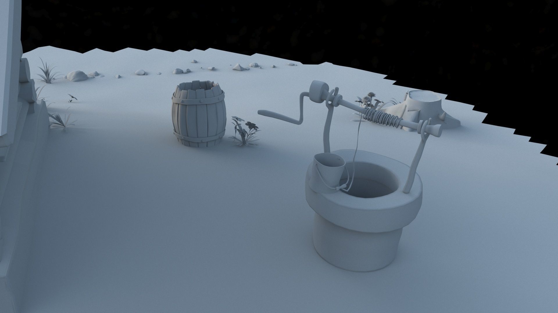 Fairy House 3D model_12