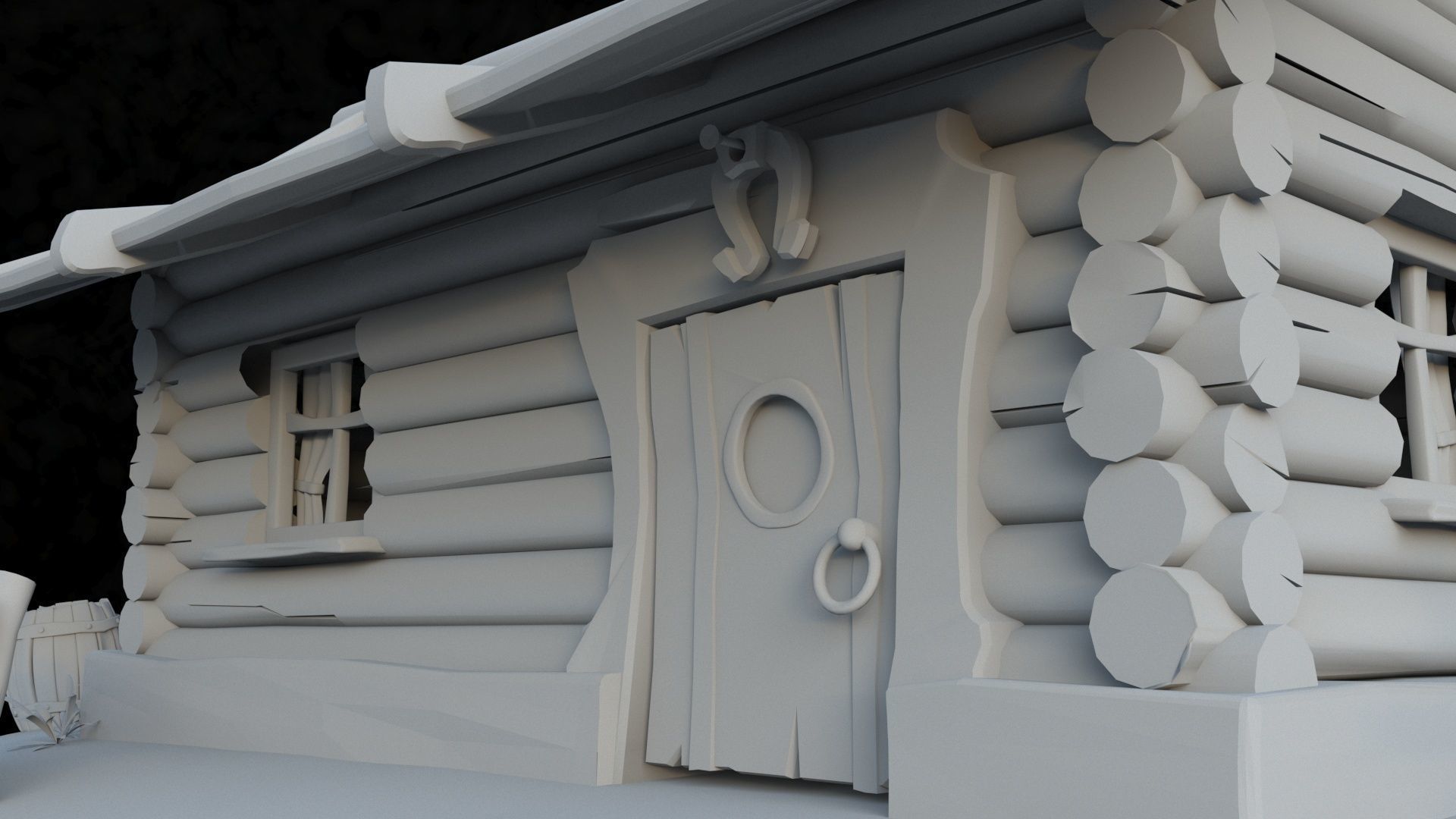 Fairy House 3D model_14