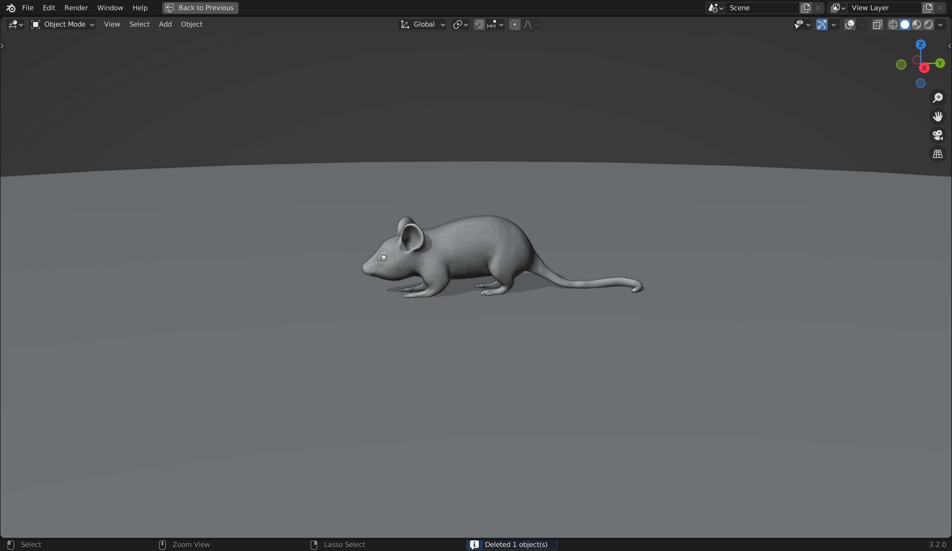 Mice 3D Model from Peter Wheat 1948 Walt Kelly  Low poly Low-poly 3D model_23