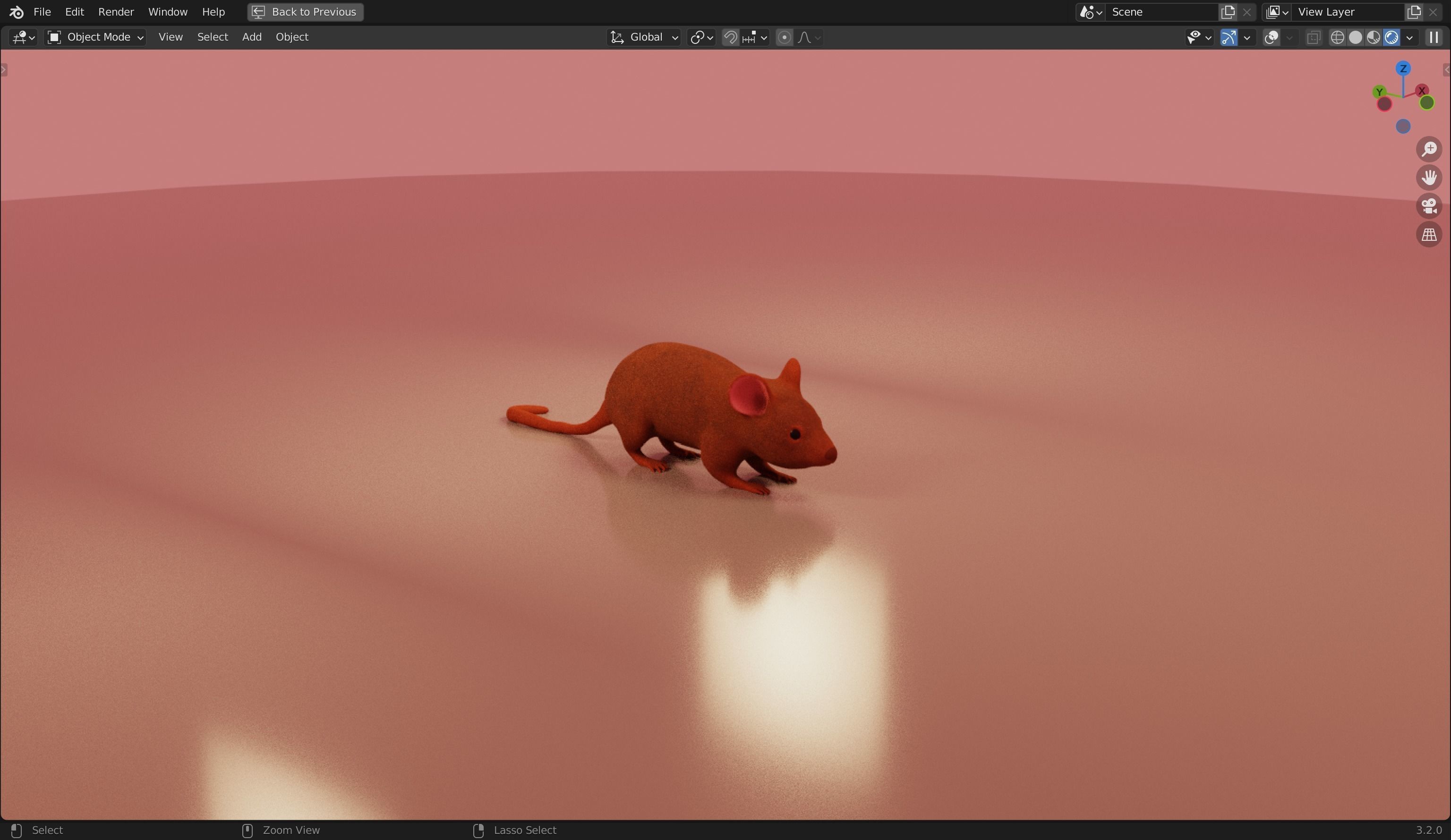 Mice 3D Model from Peter Wheat 1948 Walt Kelly  Low poly Low-poly 3D model_20