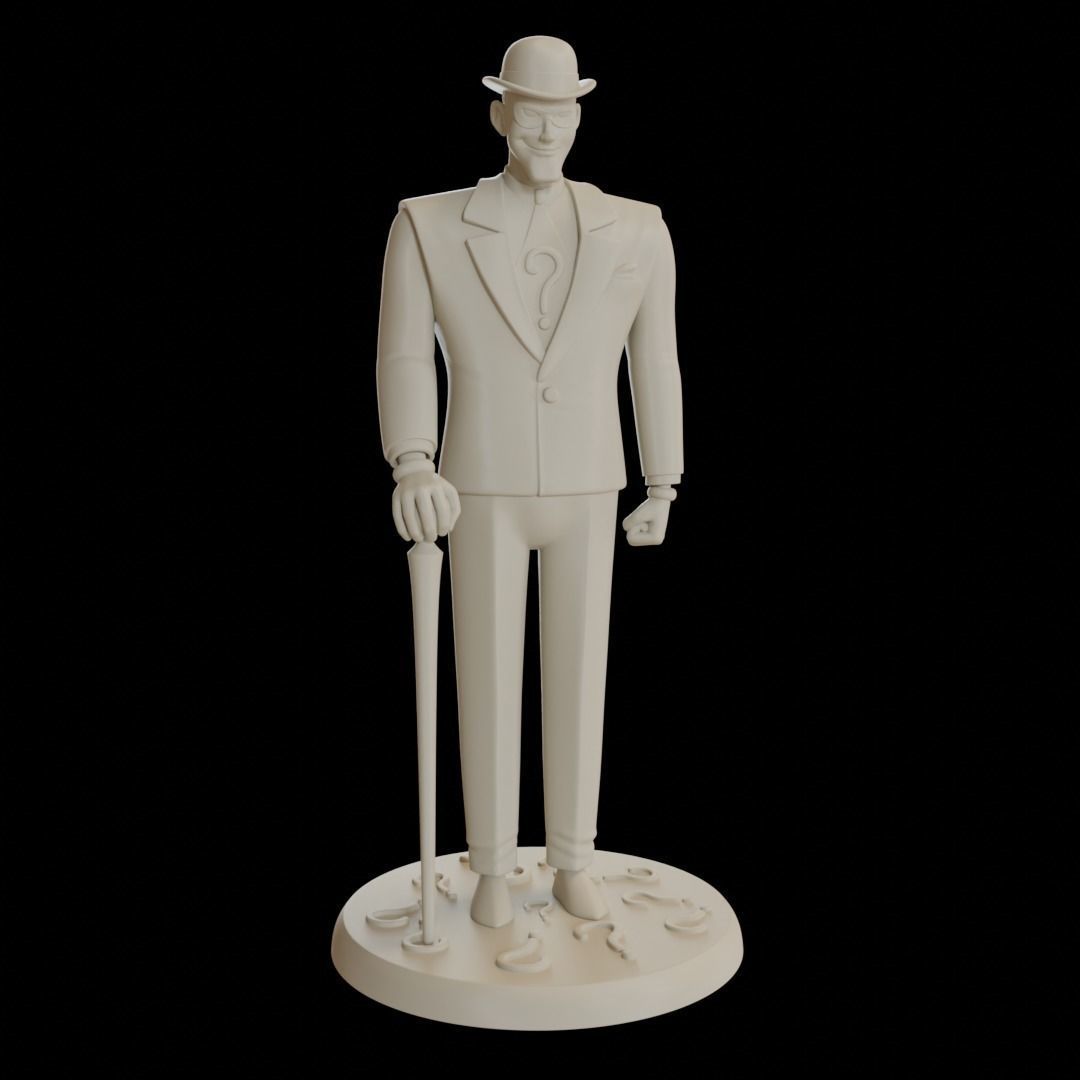 The Riddle from The Batman Animated Series 3D print model_10