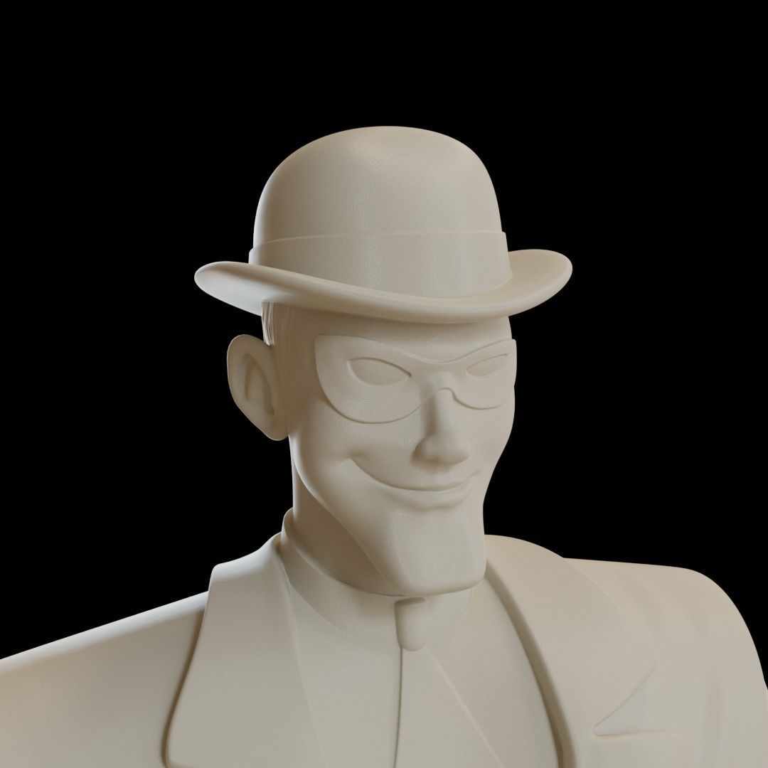 The Riddle from The Batman Animated Series 3D print model_3