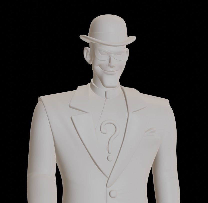 The Riddle from The Batman Animated Series 3D print model_4