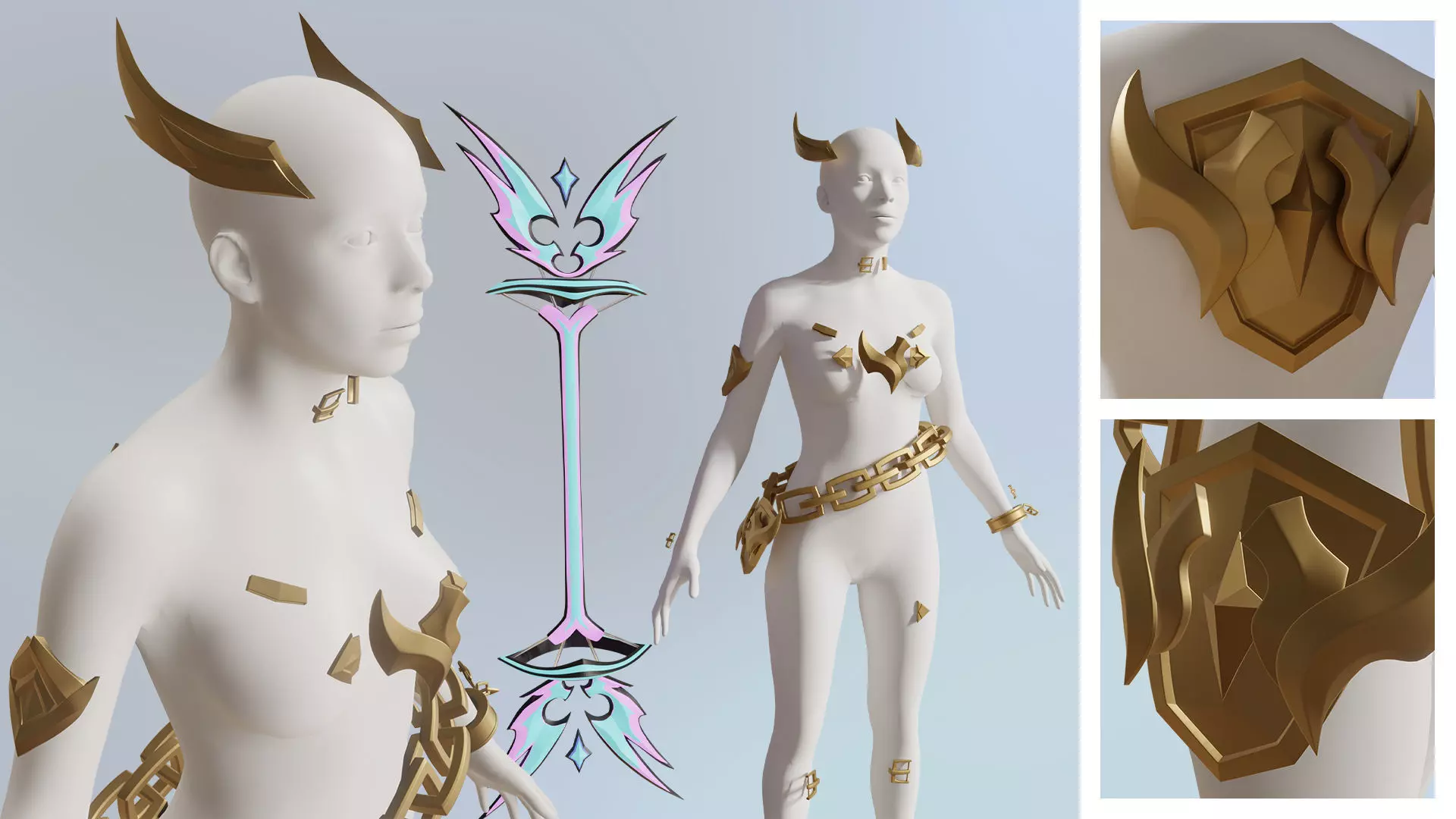 Soul Fighter LUX COSPLAY LEAGUE OF LEGENDS 3D PRINT MODEL 3D print model