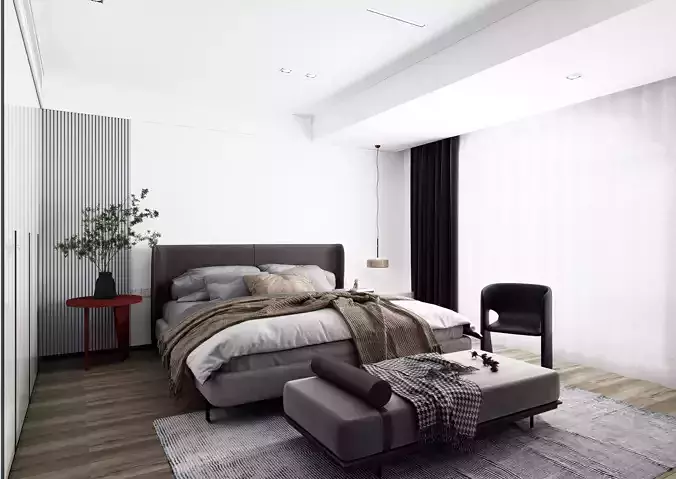 Home decoration bedroom villa Modern