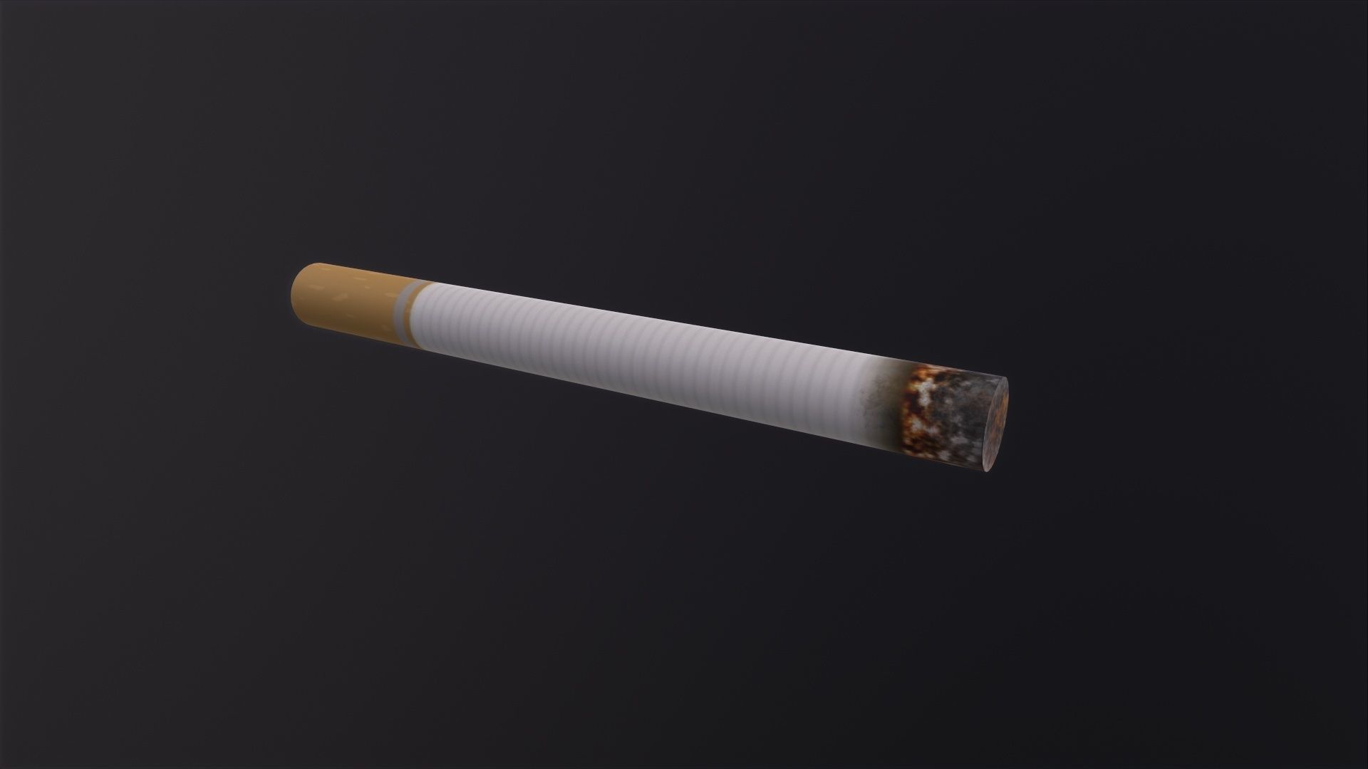 3d cigarette model 3D model Cigarette 3D Model VR / AR / low-poly
