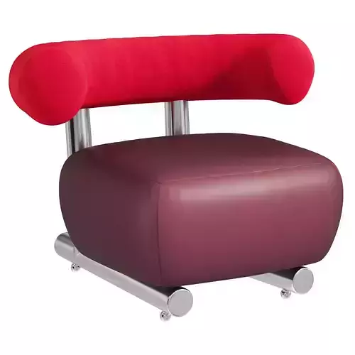 Pipe armchair by Sebastian Herkner 3D model