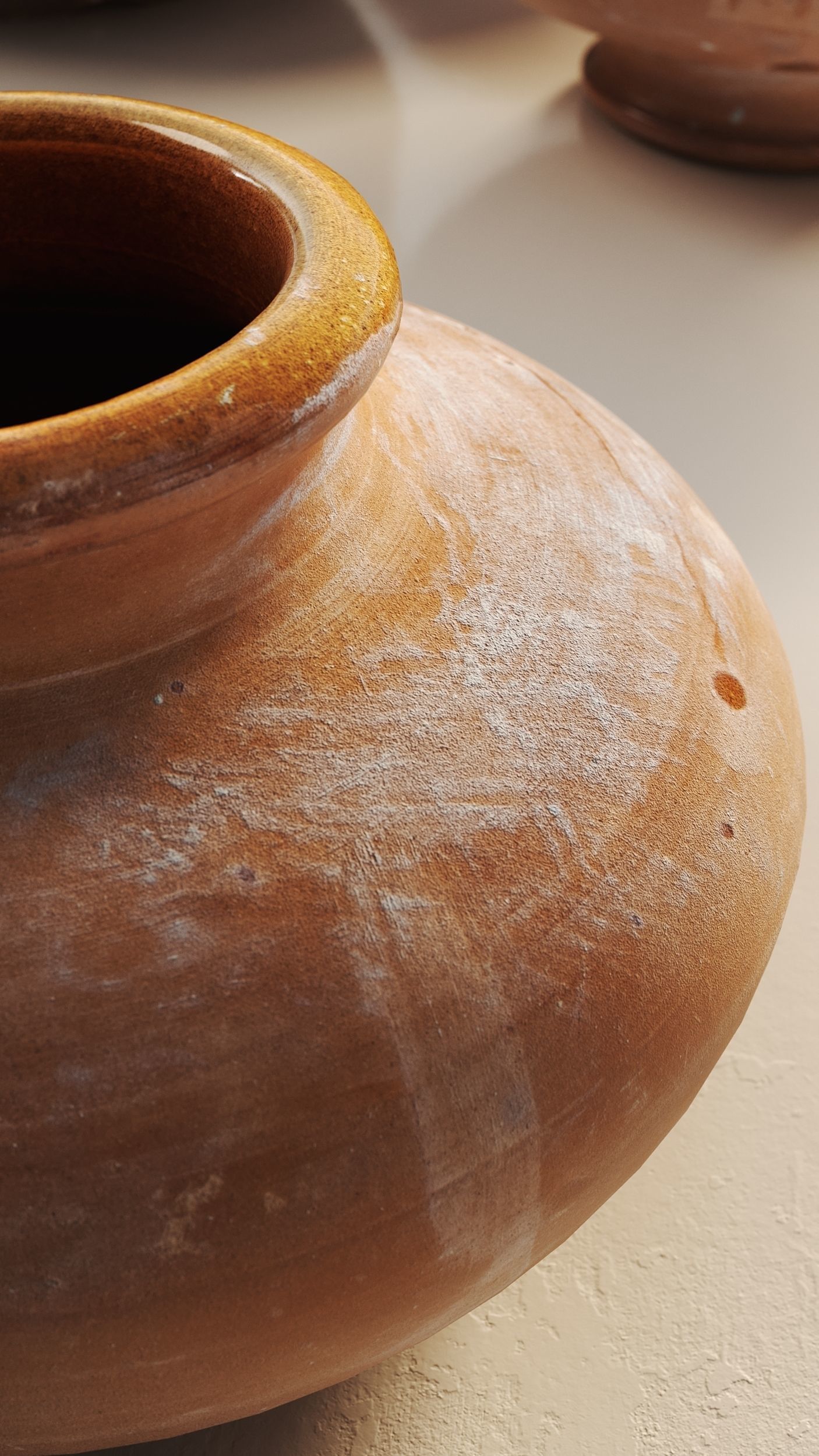 Photoscanned Pot 02 3D model_1