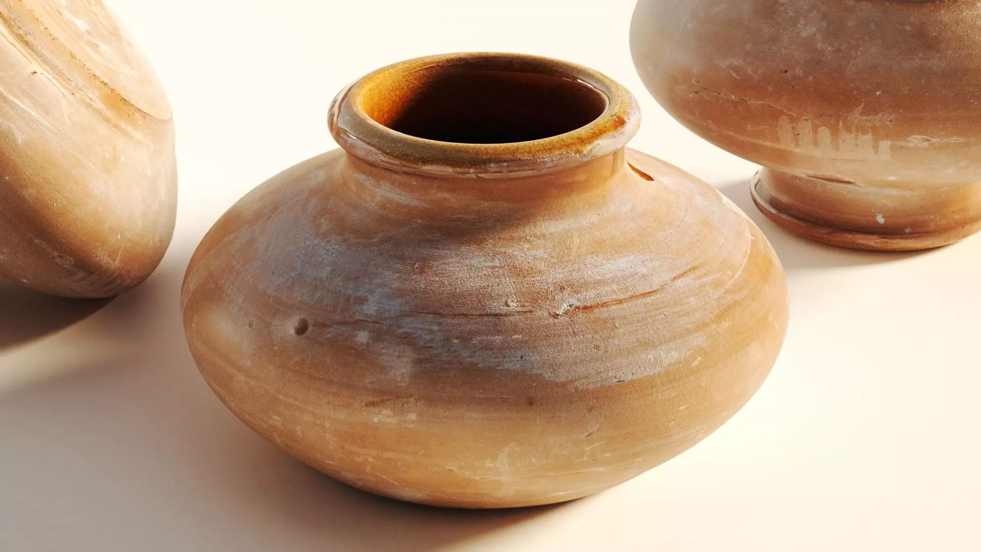 Photoscanned Pot 02 3D model_0