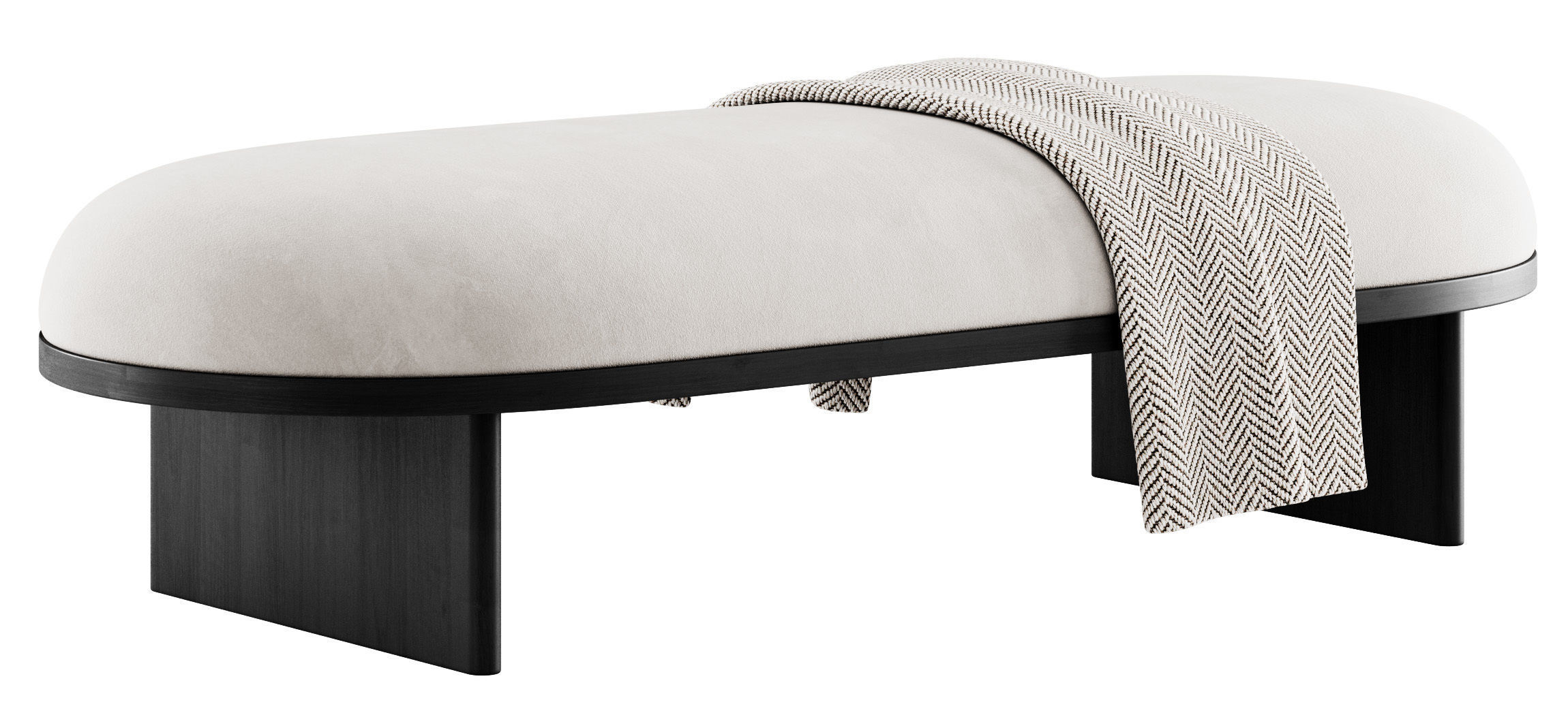 Anza Bench 160 3D model_8