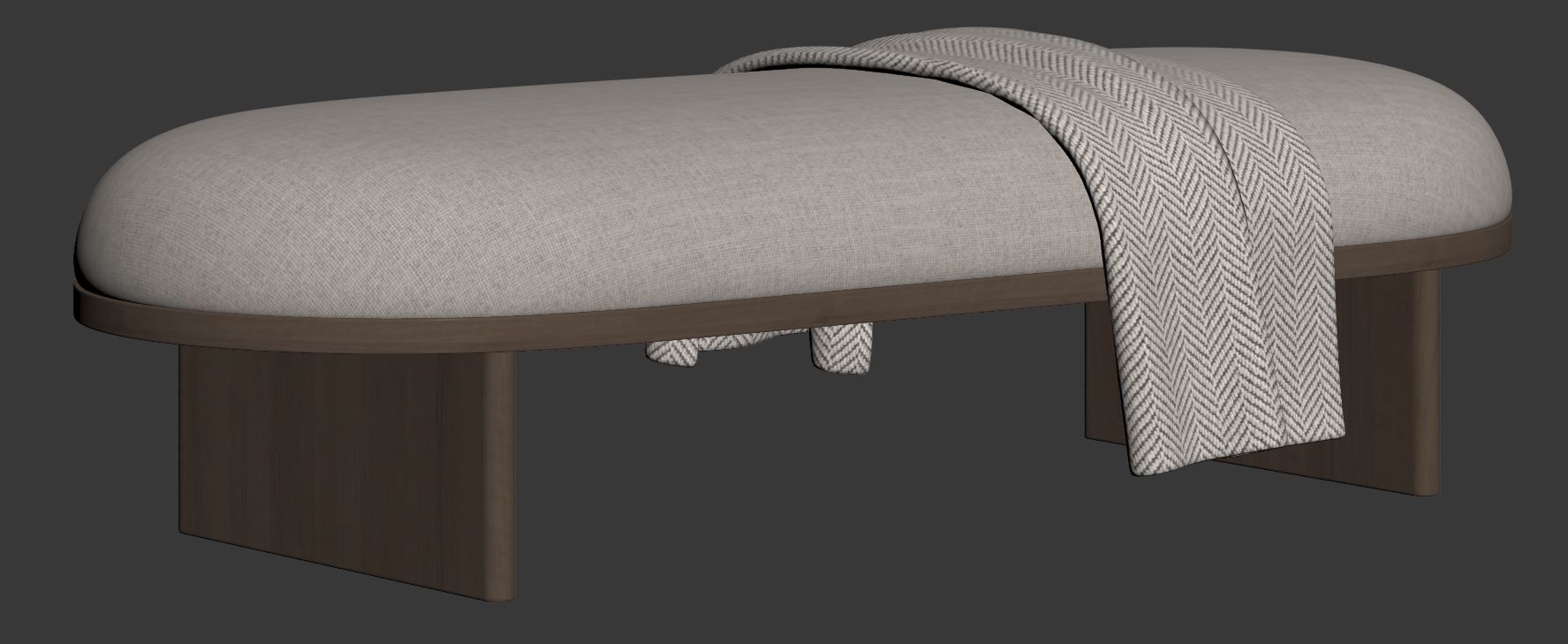 Anza Bench 160 3D model_20