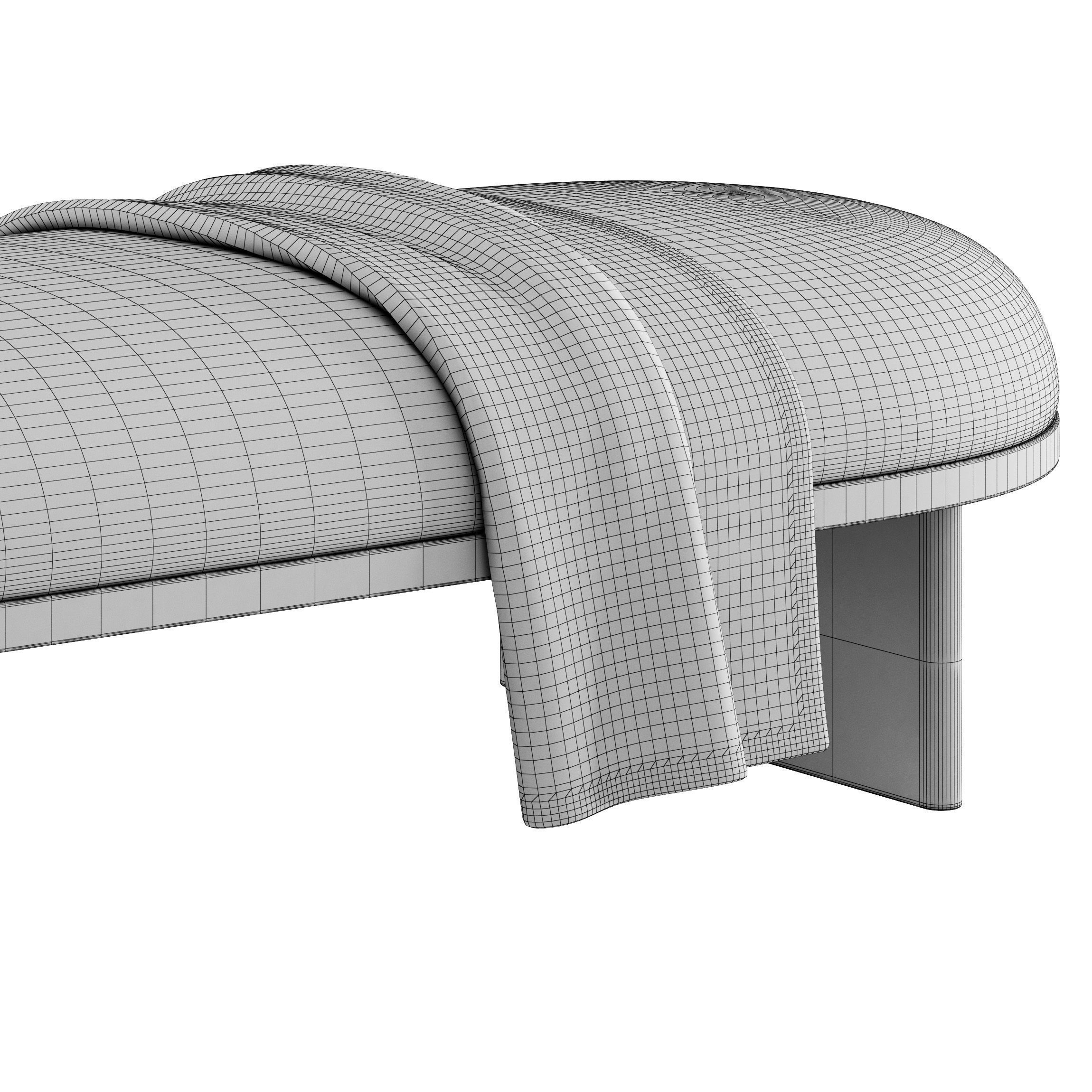 Anza Bench 160 3D model_18