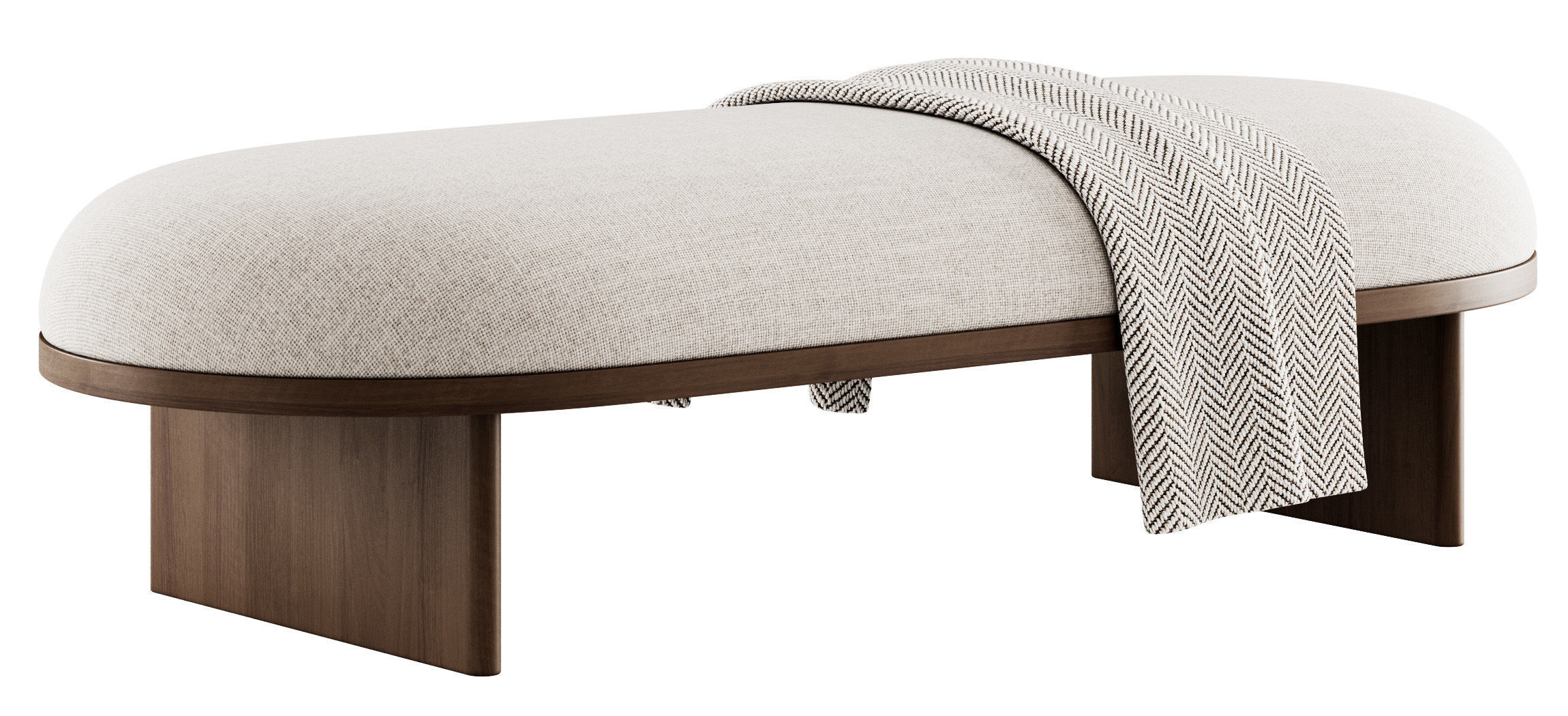 Anza Bench 160 3D model_7