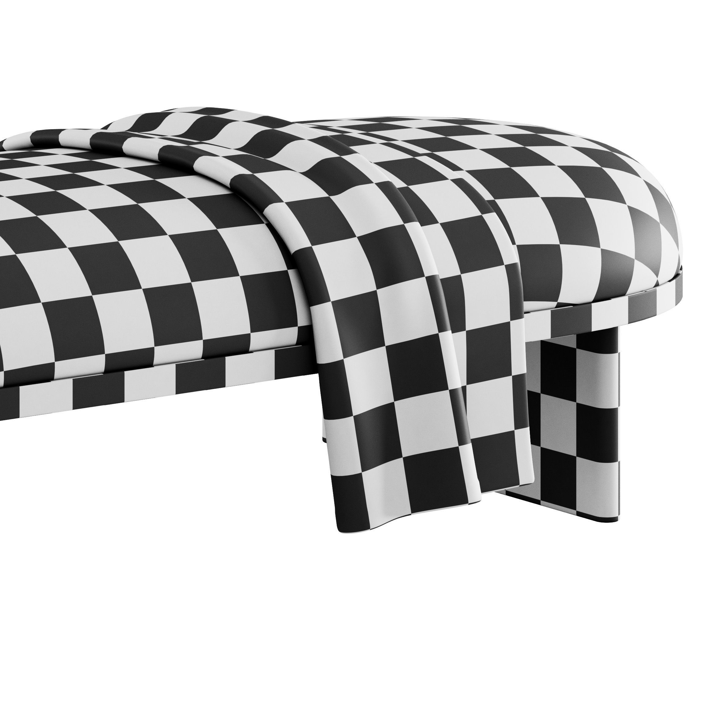 Anza Bench 160 3D model_19