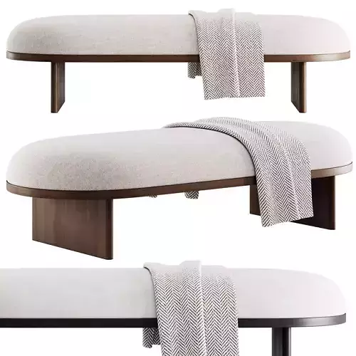 Anza Bench 160  3D model