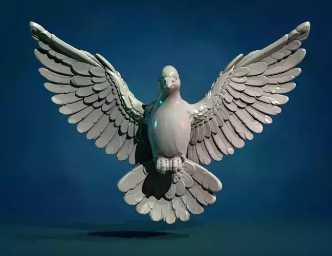 Pigeon III 3D print model