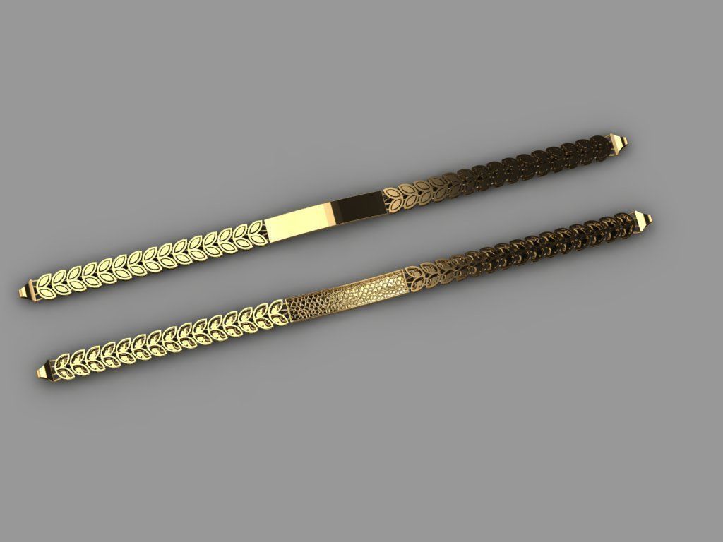 chain - tag chain 3D print model_3