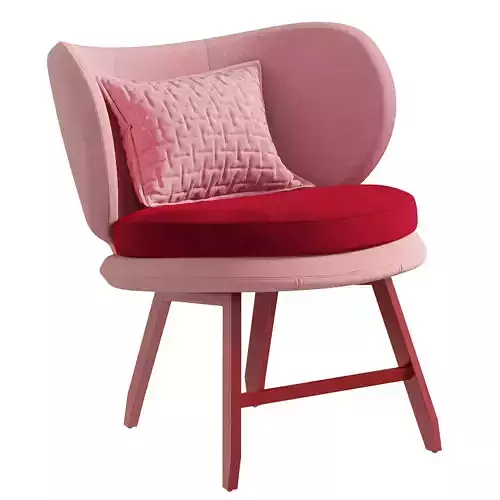Ariel small armchair By Moroso 