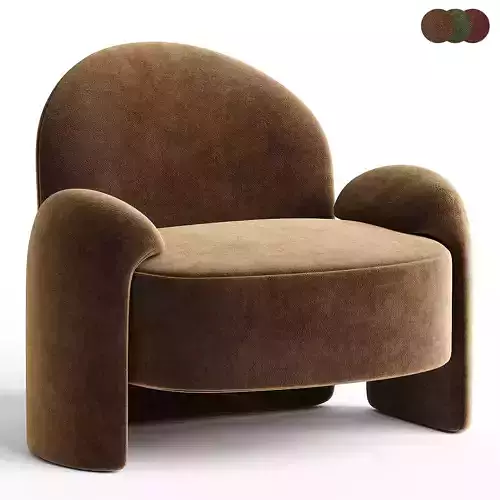 Fauteuil AMA par Paolo Castelli 3d model