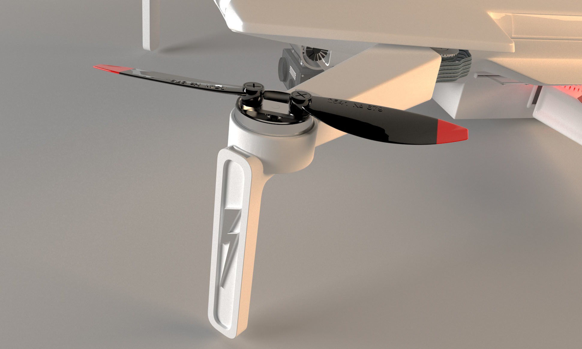 Quadcopter 3D model_2