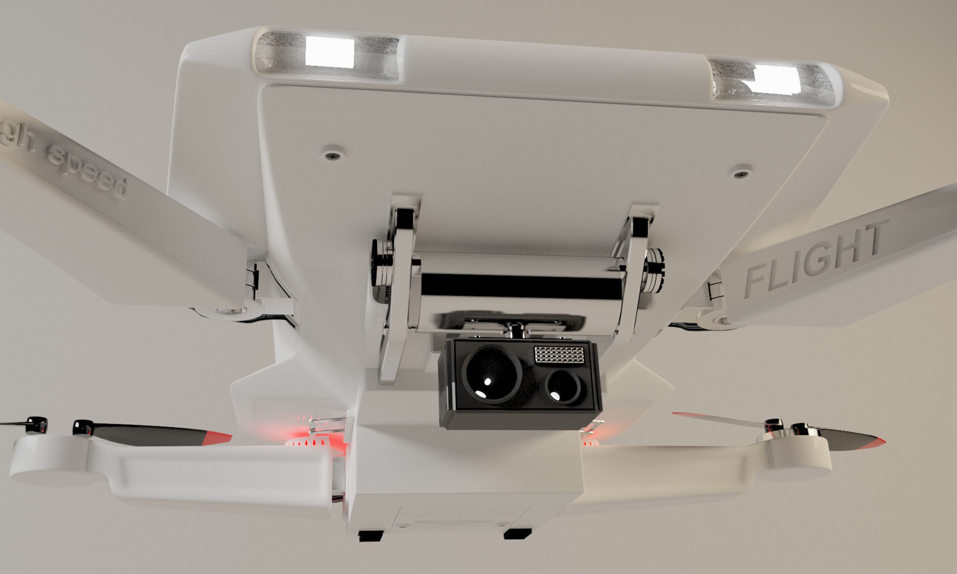 Quadcopter 3D model_4
