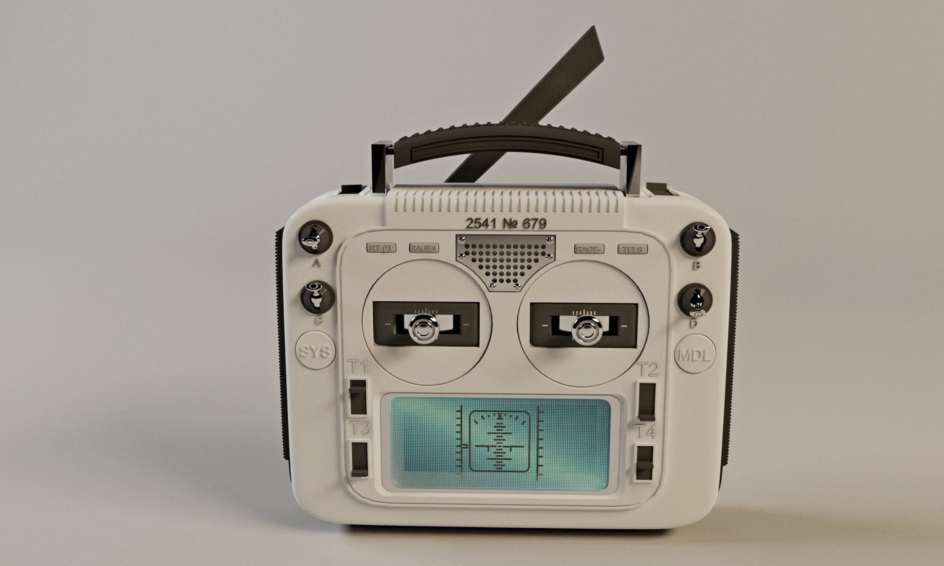 Quadcopter 3D model_7