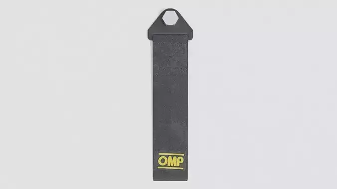 Tow Strap 3D Model 3D model