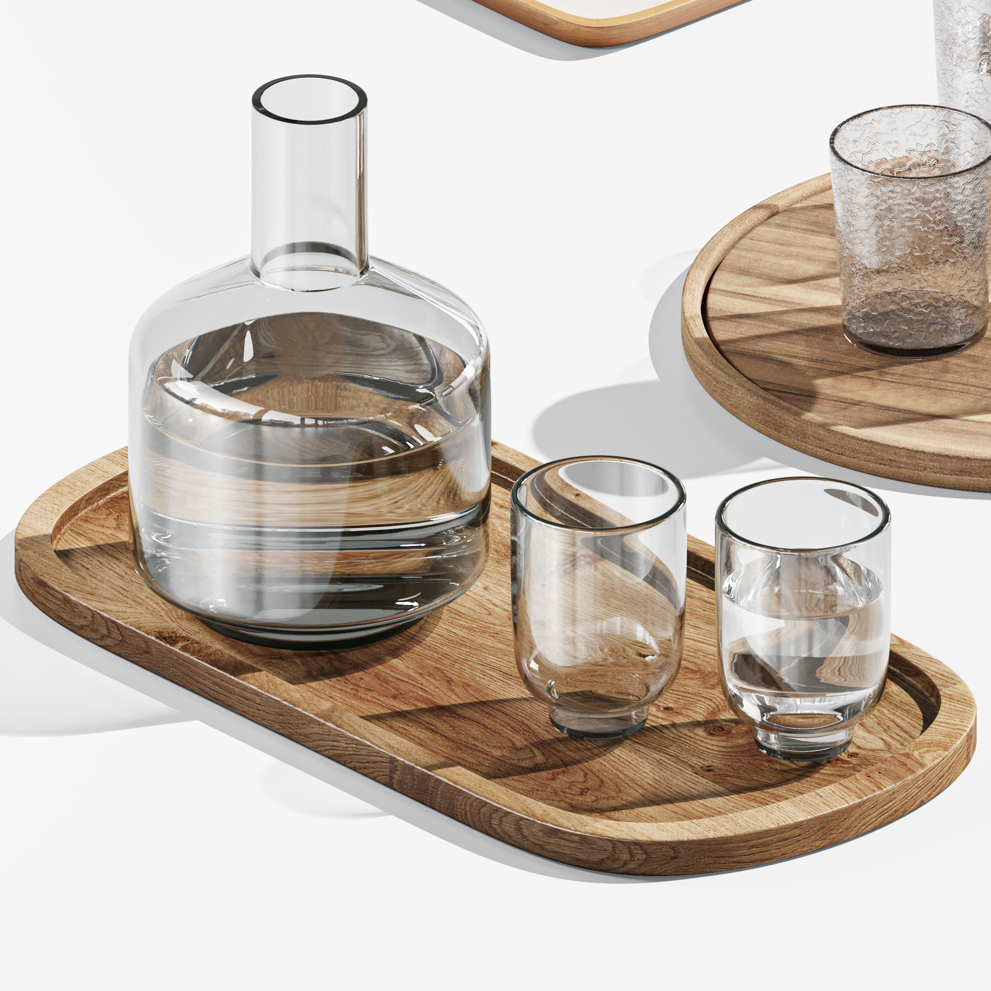 Dishes Tableware Set 05 3D model_1