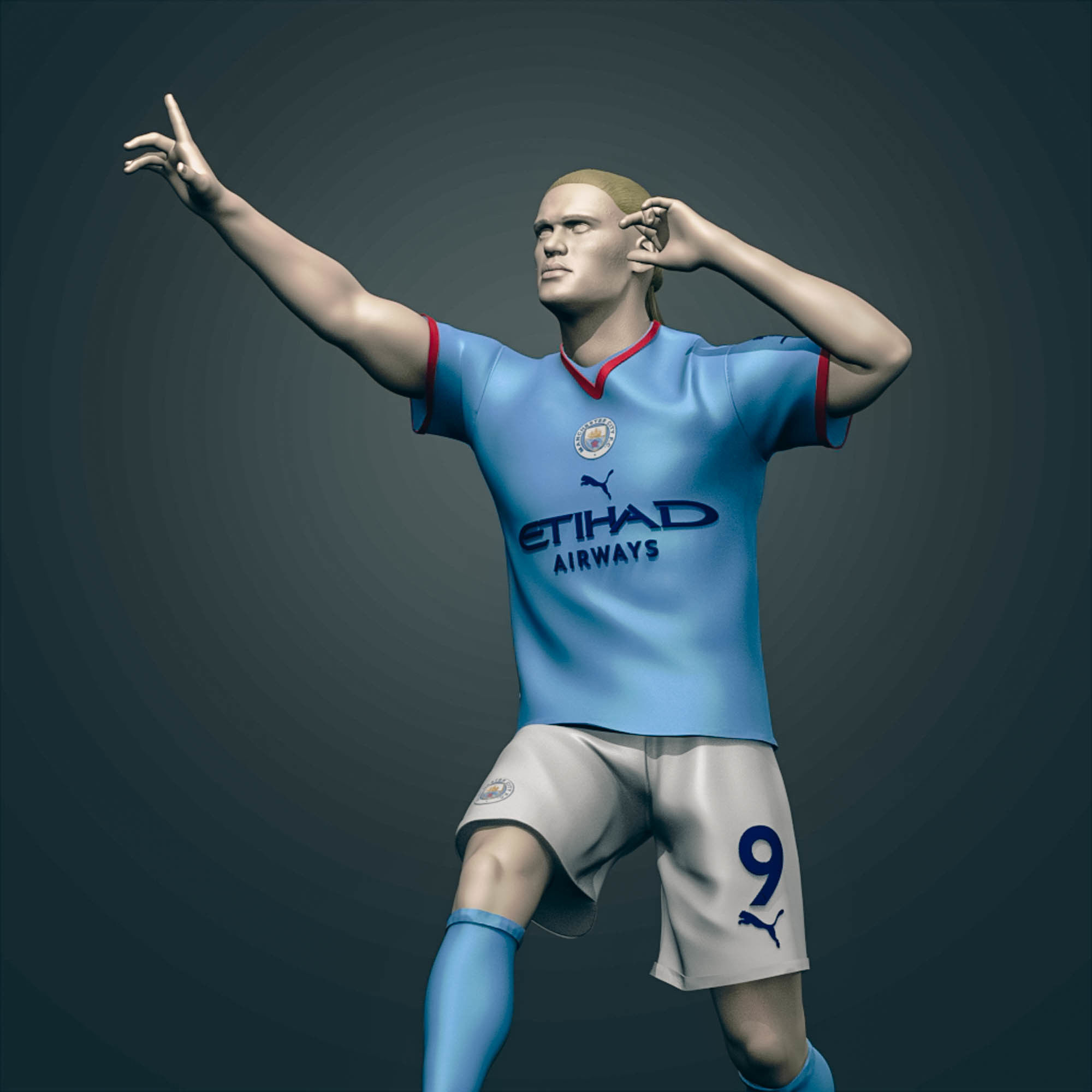 Erling Haaland 3D Printable 3 3D print model_10