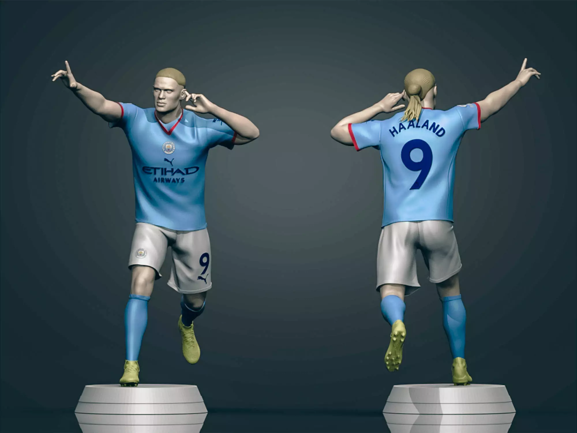 Erling Haaland 3D Printable 3 3D print model_0