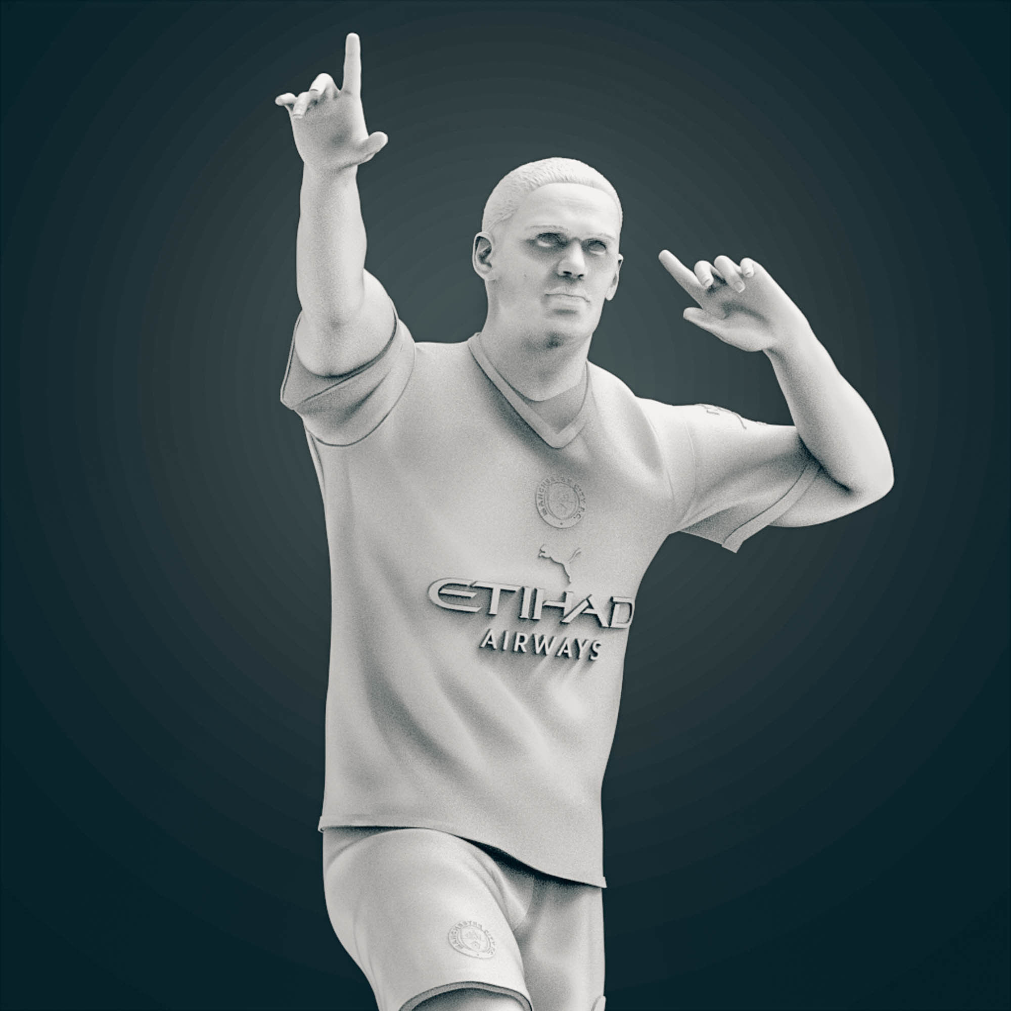 Erling Haaland 3D Printable 3 3D print model_23