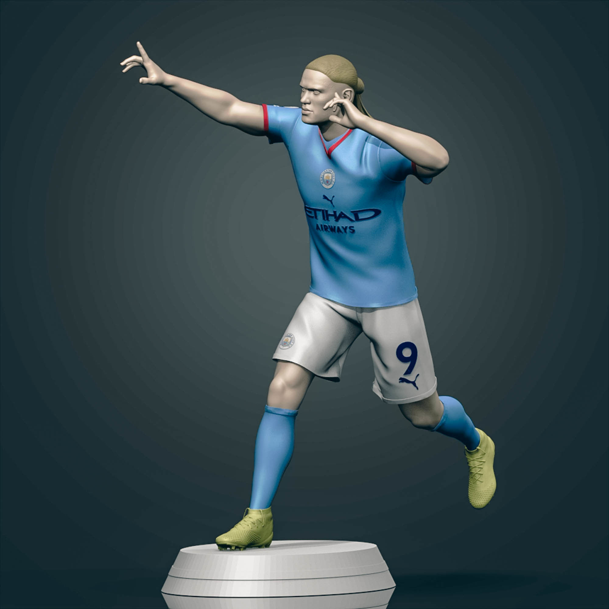 Erling Haaland 3D Printable 3 3D print model_3