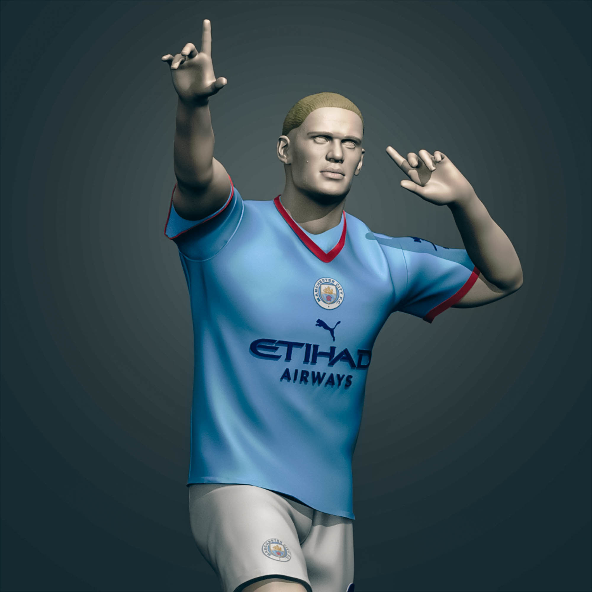 Erling Haaland 3D Printable 3 3D print model_12