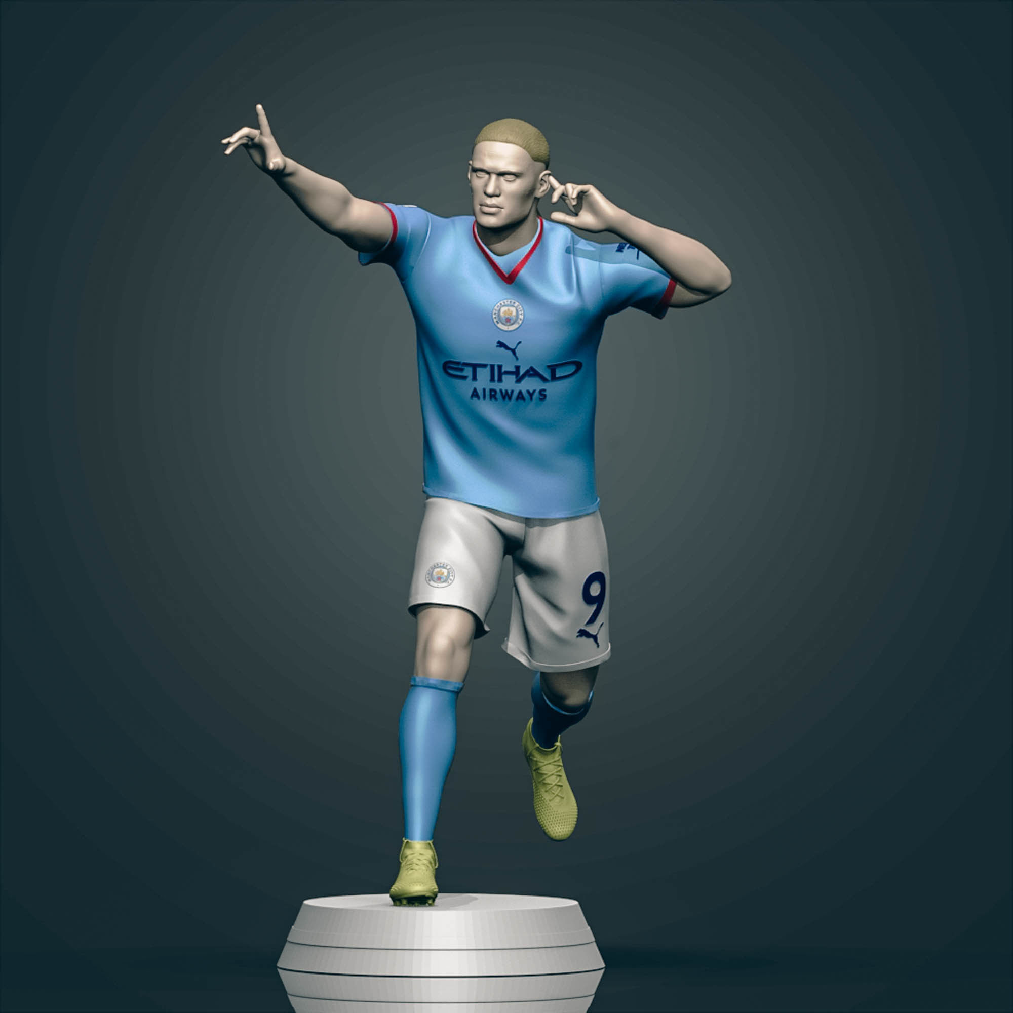 Erling Haaland 3D Printable 3 3D print model_1