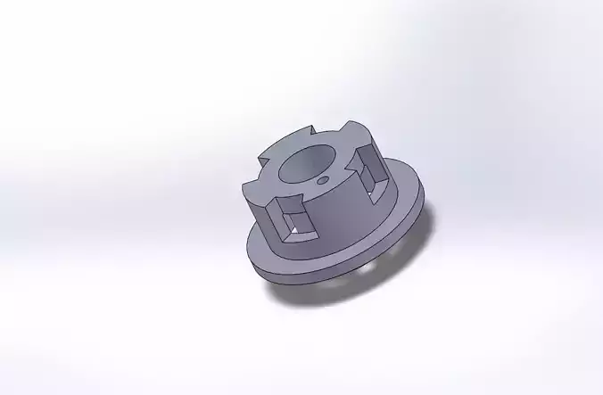 Starter hub for Sterwins PBC43R trimmer 3D print model