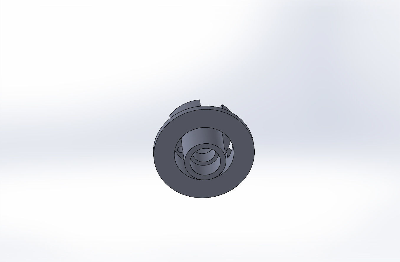 Starter hub for Sterwins PBC43R trimmer 3D print model_1