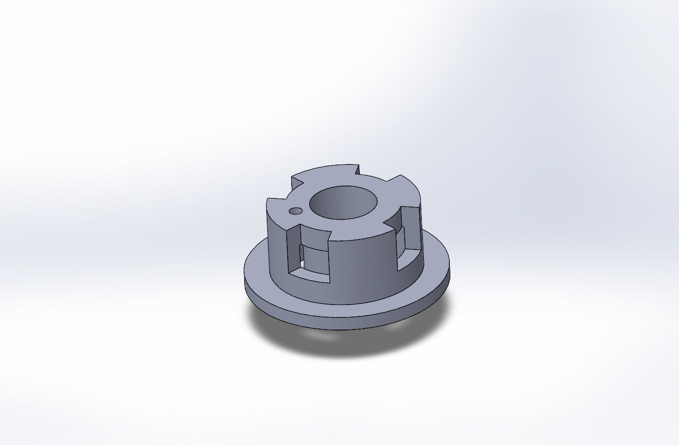 Starter hub for Sterwins PBC43R trimmer 3D print model_4