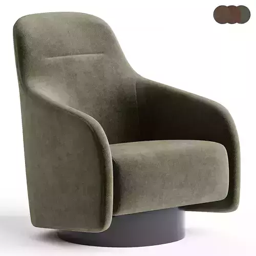 Armchair BOEMIA by CASA MAGNA 3d model 