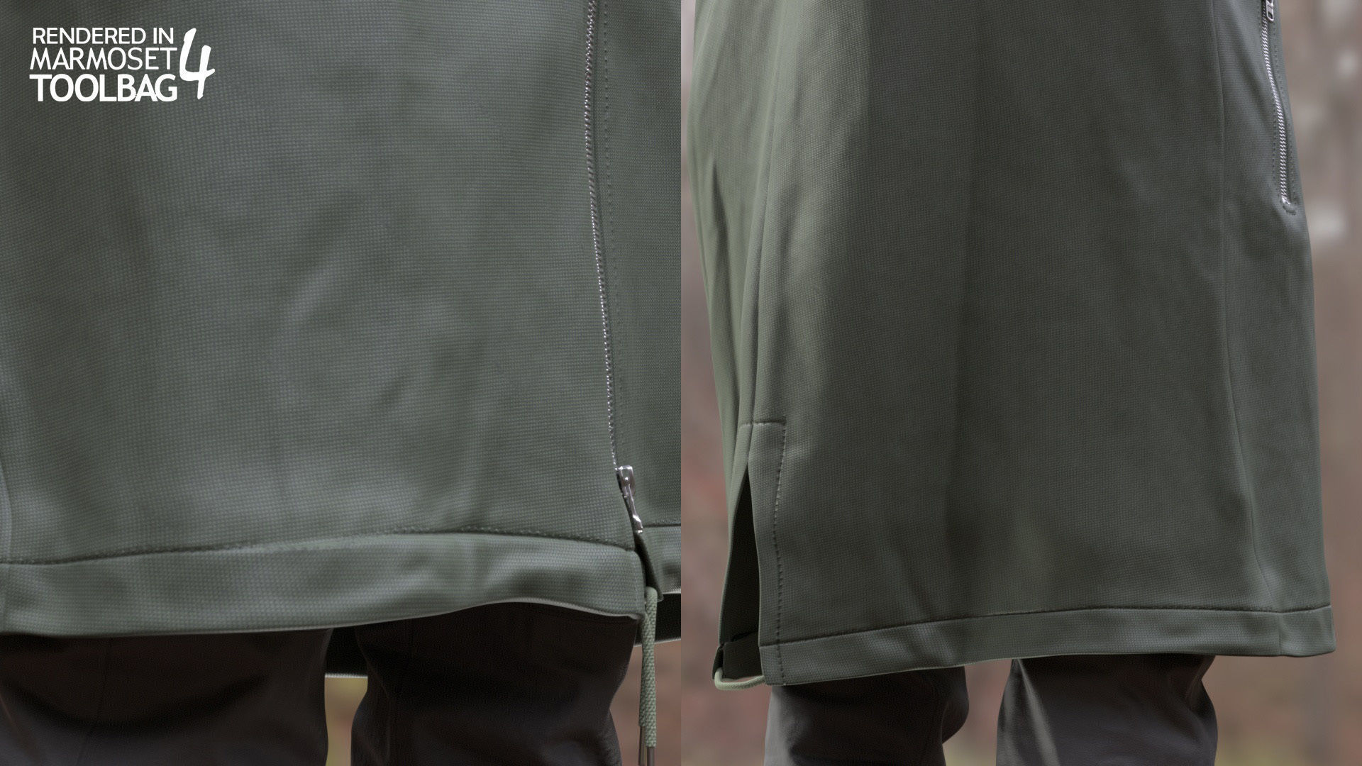 Man - Autumn Outfit 3 - Modular - Rigged Low-poly 3D model_17