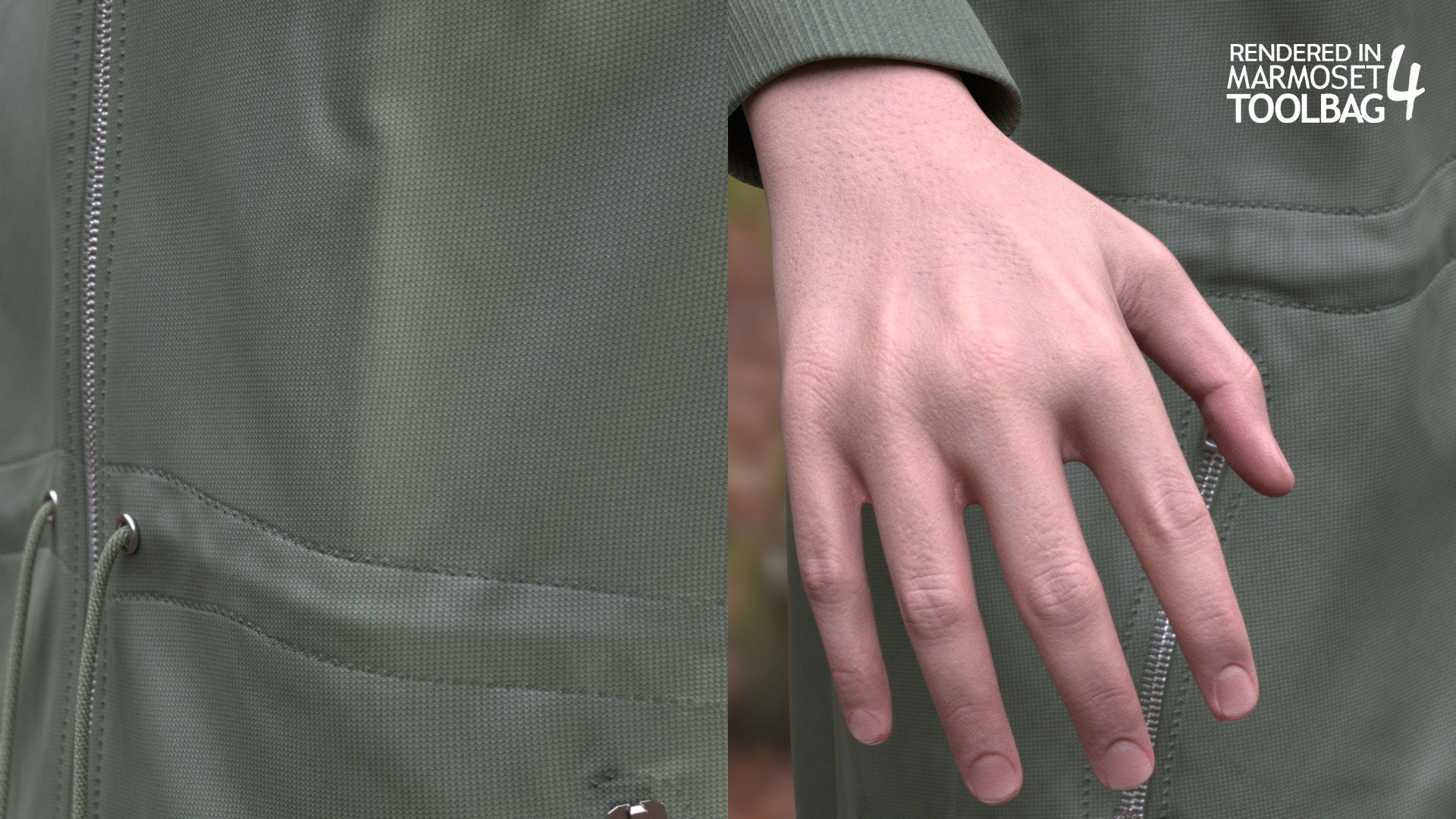 Man - Autumn Outfit 3 - Modular - Rigged Low-poly 3D model_16