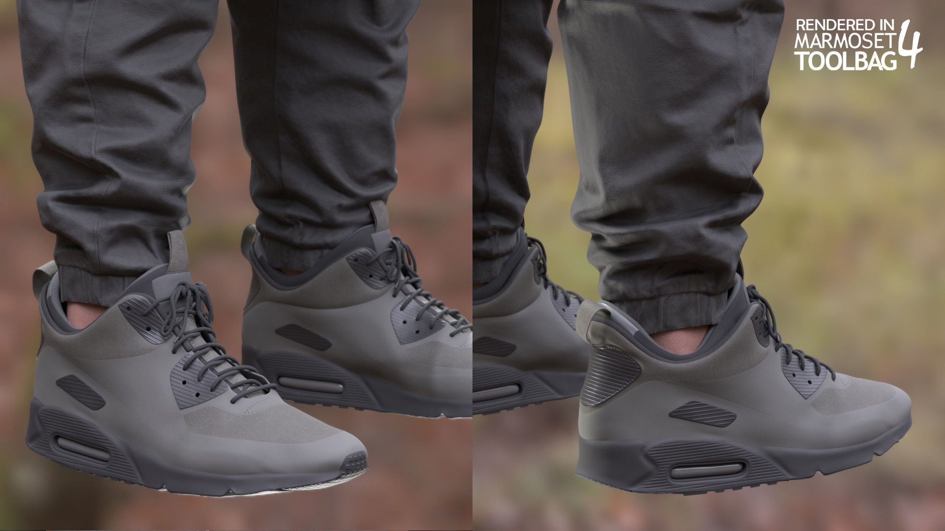 Man - Autumn Outfit 3 - Modular - Rigged Low-poly 3D model_15