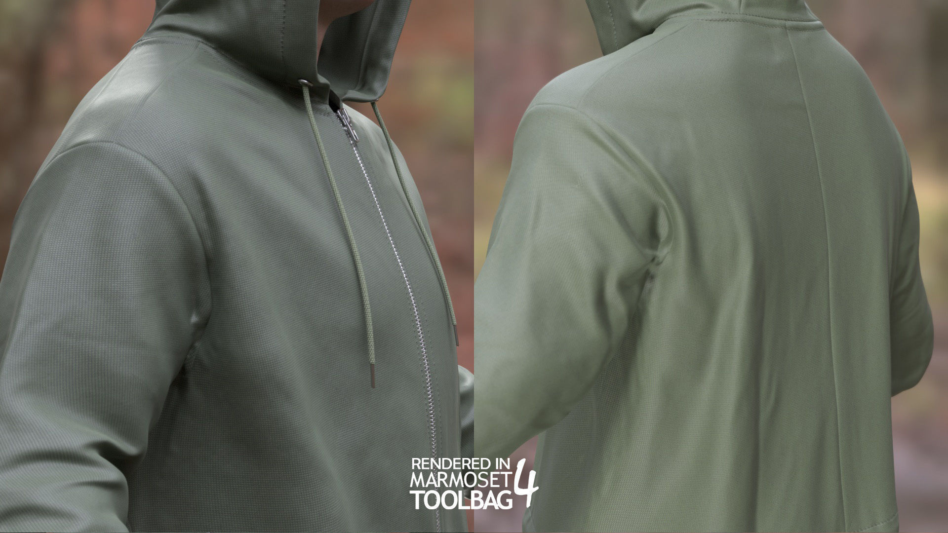 Man - Autumn Outfit 3 - Modular - Rigged Low-poly 3D model_13