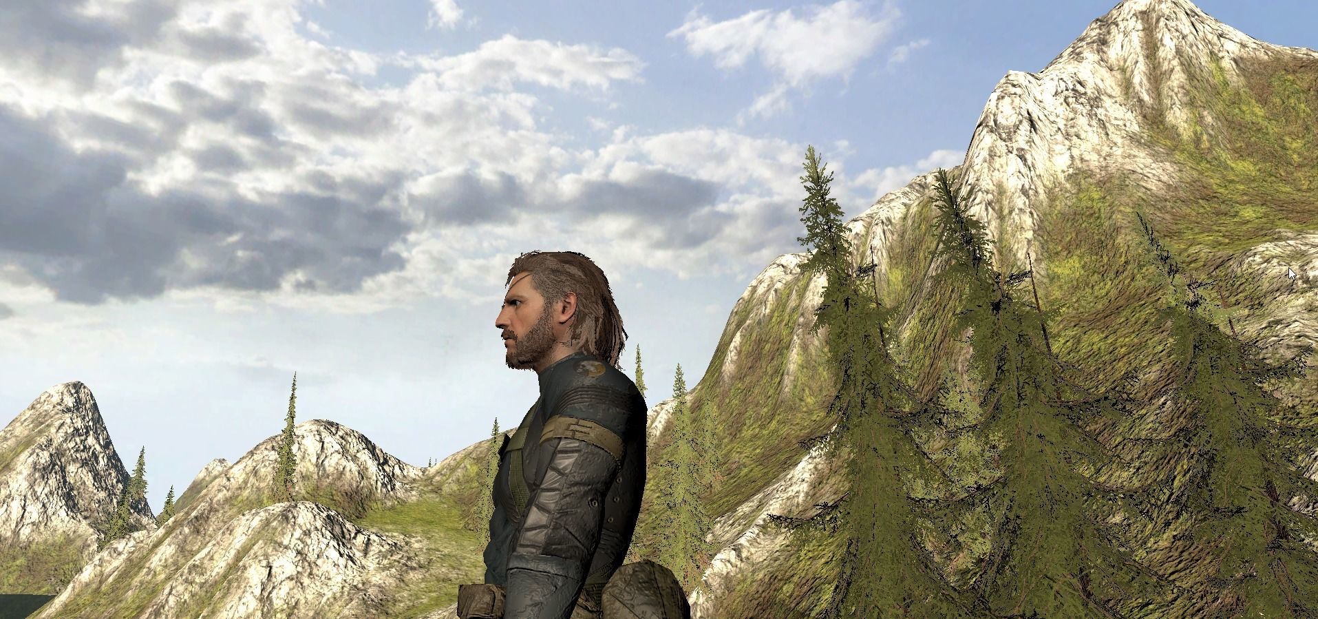 Big Boss Metal Gear 3D model_2