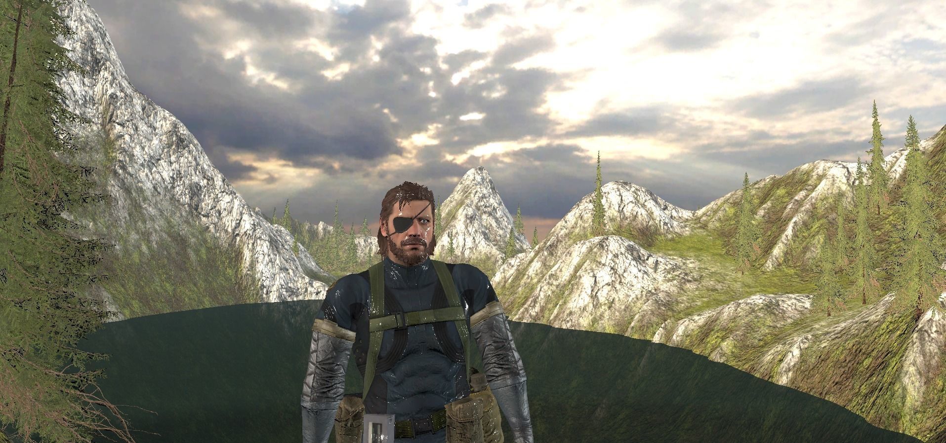 Big Boss Metal Gear 3D model_3